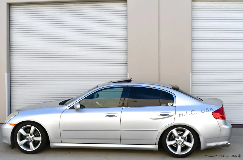 Rear Visor - Infiniti G35 2003-2006 4DR