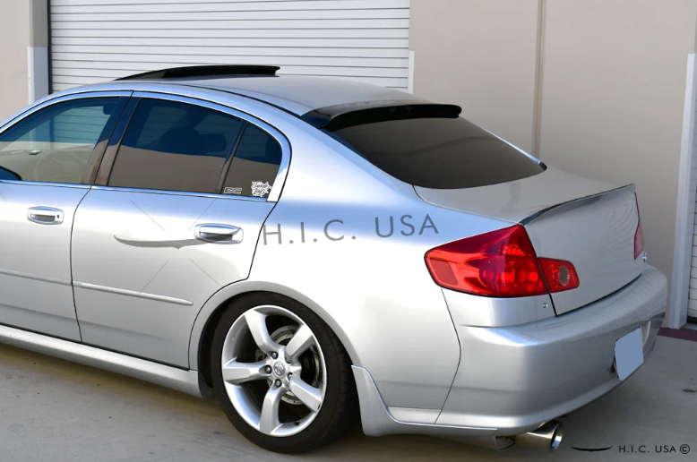 Rear Visor - Infiniti G35 2003-2006 4DR
