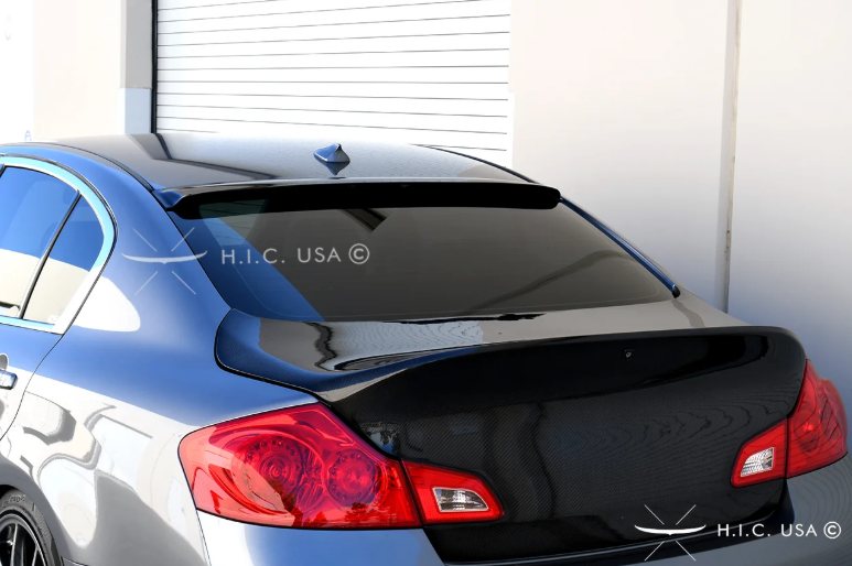 Rear Visor - Infiniti G37 2009-2013 4DR / Infiniti G35 2007-2008 4DR