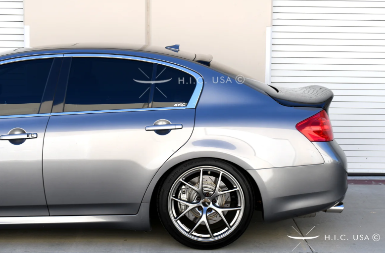 Rear Visor - Infiniti G37 2009-2013 4DR / Infiniti G35 2007-2008 4DR