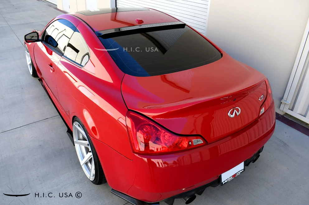 Rear Visor - Infiniti G37 2009-2014 2DR / Infiniti Q60 2014-2015 2DR