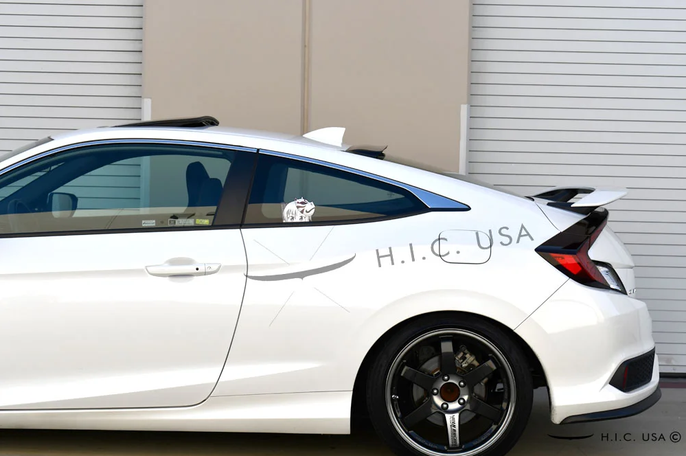Rear Visor - Honda Civic 2016-2021 2DR