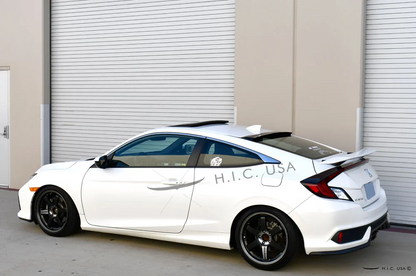 Rear Visor - Honda Civic 2016-2021 2DR