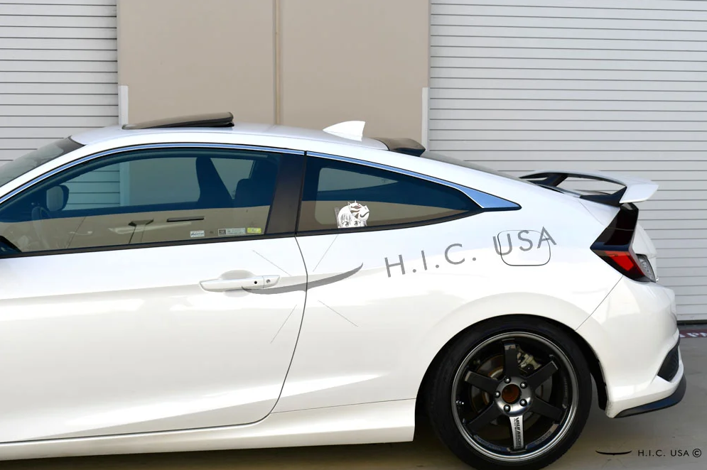 Rear Visor - Honda Civic 2016-2021 2DR